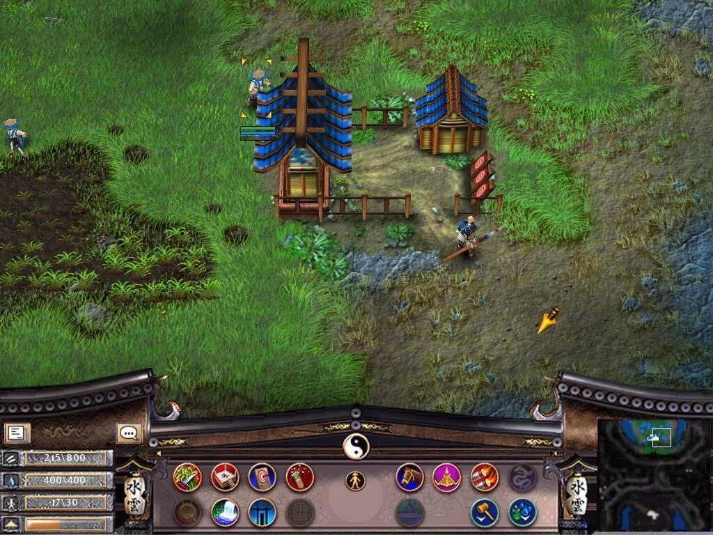 Игра стратегия оффлайн. Battle Realms (2001). Игра Battle Realms 3. Battle Realms 2 геймплей. Battle Realms: Winter of the Wolf.