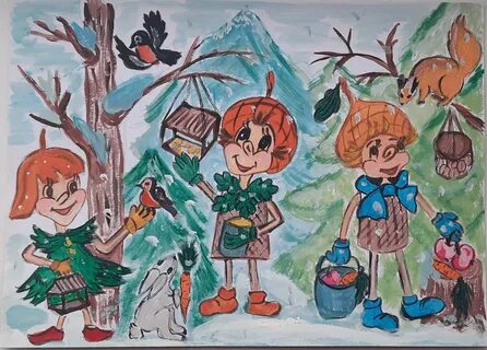 Эколята защитники природы картинки