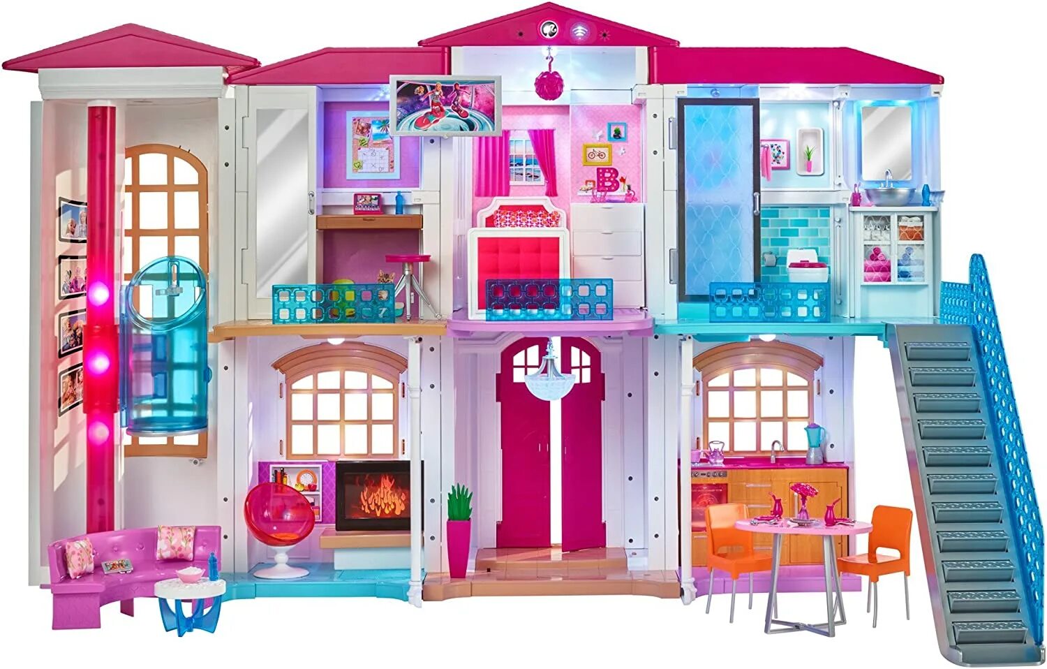 Кукла Барби Дрим Хаус. Дом Barbie Dreamhouse. Домик для Барби Дрим Хаус. Велберис домик Барби.