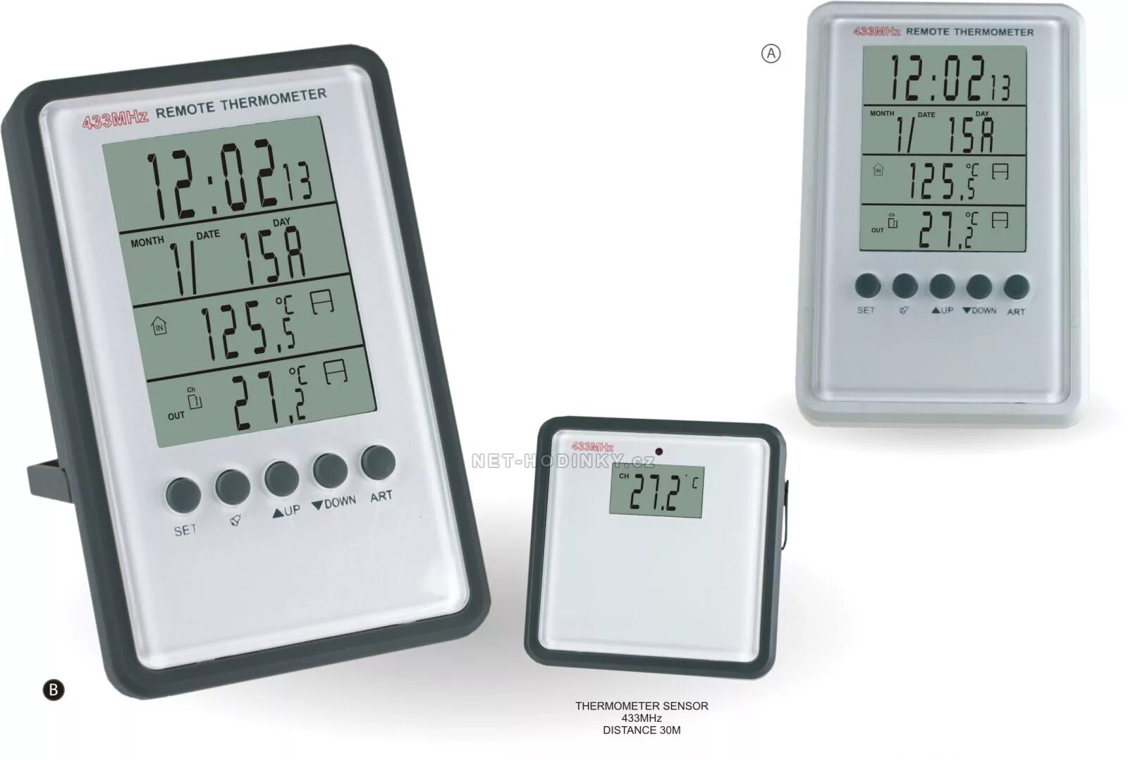 Настроить часы термометр. Remote Thermo - 433mhz метеостанция. Термометр цифровой METEOMASTER t254004-White. Домашняя метеостанция с выносным беспроводным датчиком 433mhz. Термодатчик домашней метеостанции.