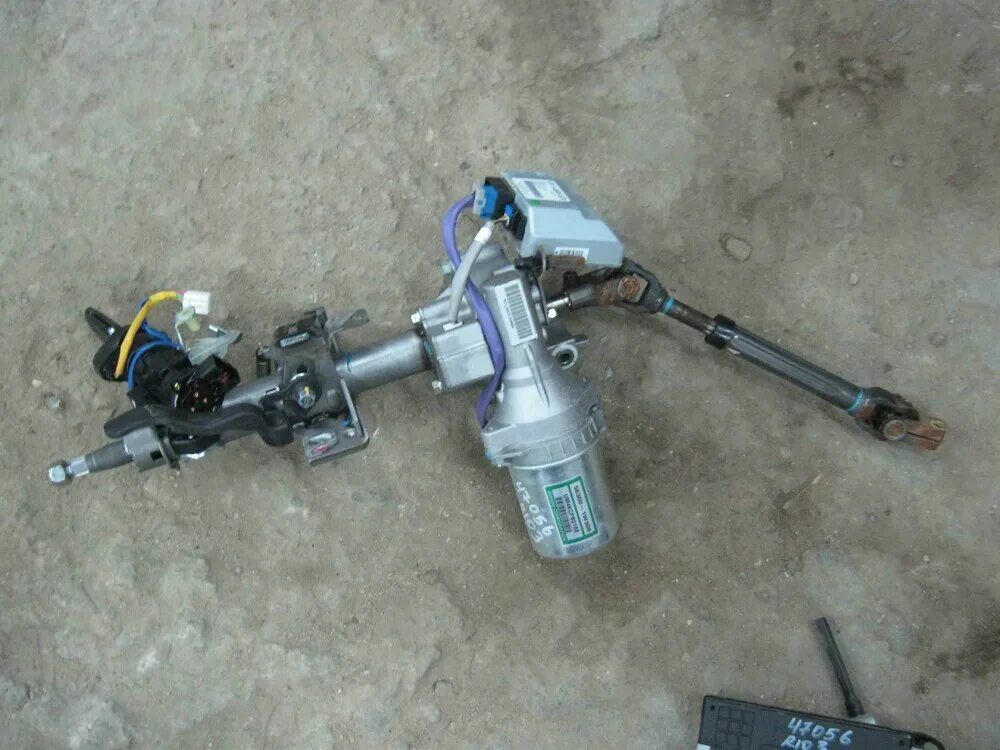 Как снять рулевую колонку на киа Steering column / steering shaft removal and installation (Kia Cerato 1 2004-2
