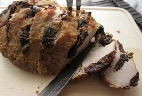 Рецепт мясо свинины с черносливом