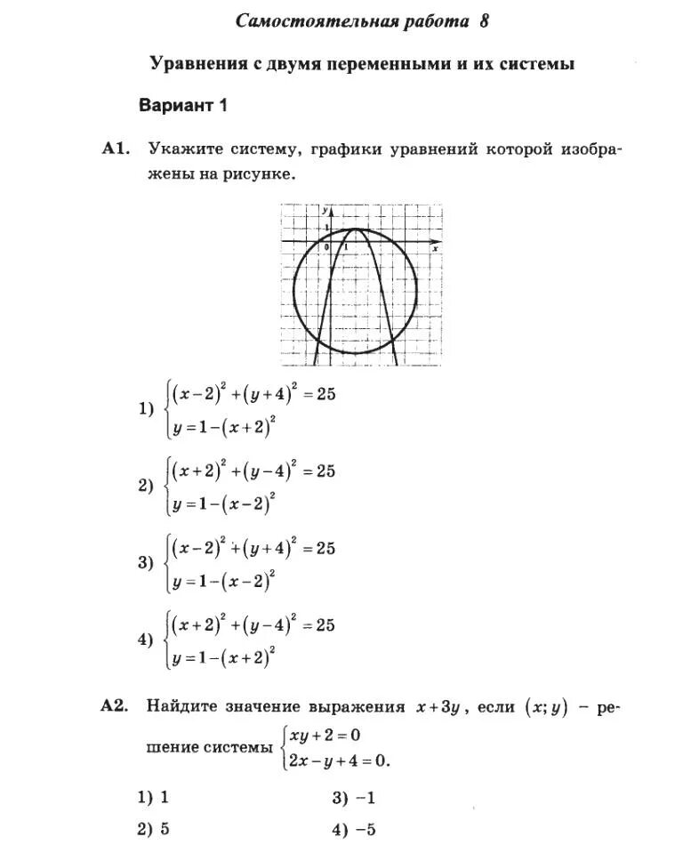 Контрольная работа 4 системы уравнений 8 класс. Системы уравнений с двумя переменными самостоятельная работа. Системы с двумя переменными контрольная работа 9 класс. Системы уравнений 8 класс контрольная самостоятельная работа. Системы уравнений с двумя переменными контрольная 9 класс.