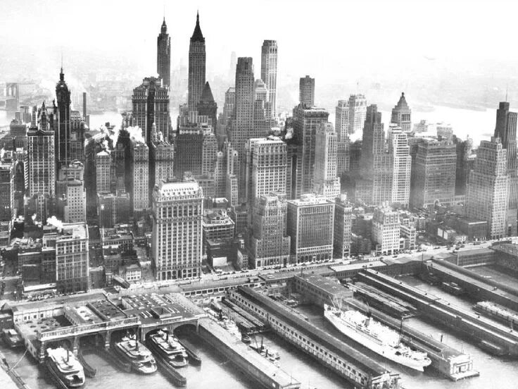 Нью-Йорк 100 лет назад (фото) ч.1 New york architecture, Vintage new york, Aeria