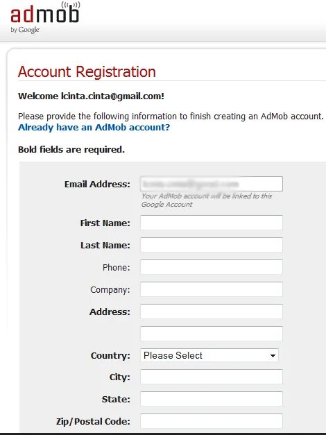 Account already linked