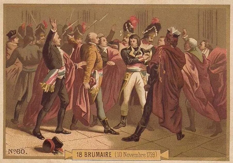 Наполеон бонапарт переворот 18 брюмера. Переворот 18 брюмера 9 ноября 1799 года. Брюмера бонапарт. Наполеон 1799. Наполеон бонапарт переворот 18 брюмера.
