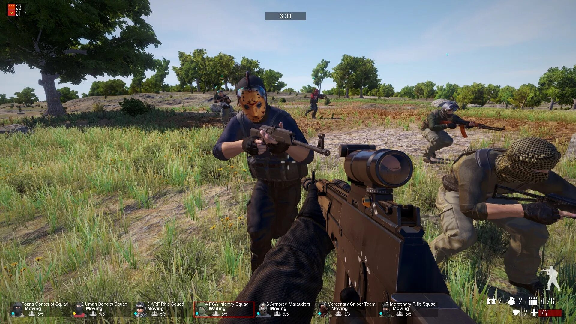 Old skill squad
