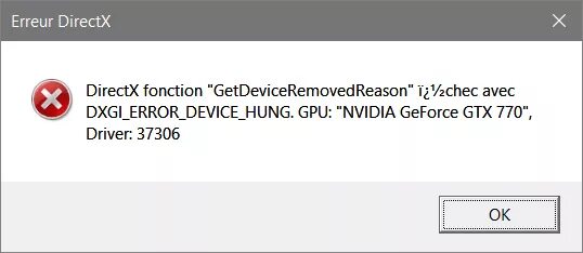 Directx error function device. Ошибка DIRECTX Error. Не удается продолжить выполнение кода. Ошибка не удается продолжить выполнение. Не удается продолжить выполнение кода поскольку система не.