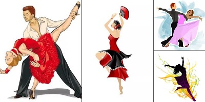 танец рисунок