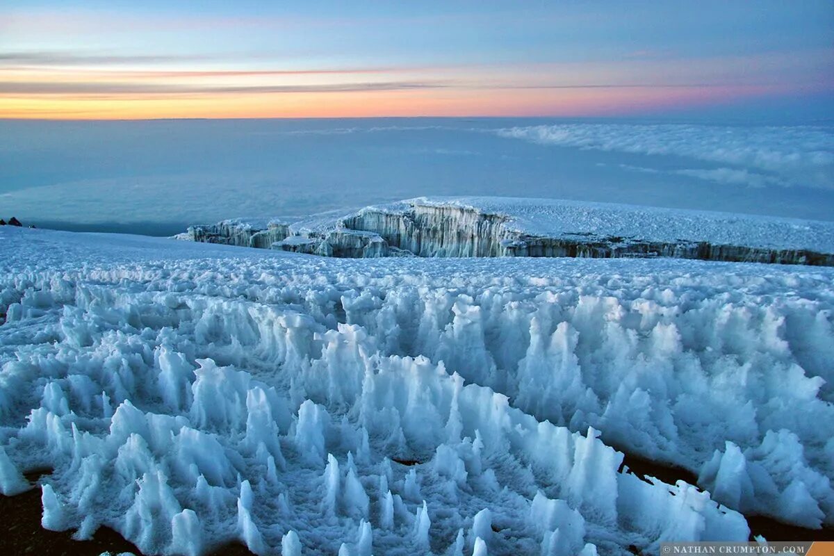 Ice fields