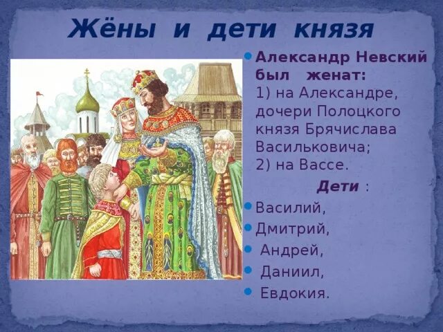 Жена князя название. Александриневский жена.