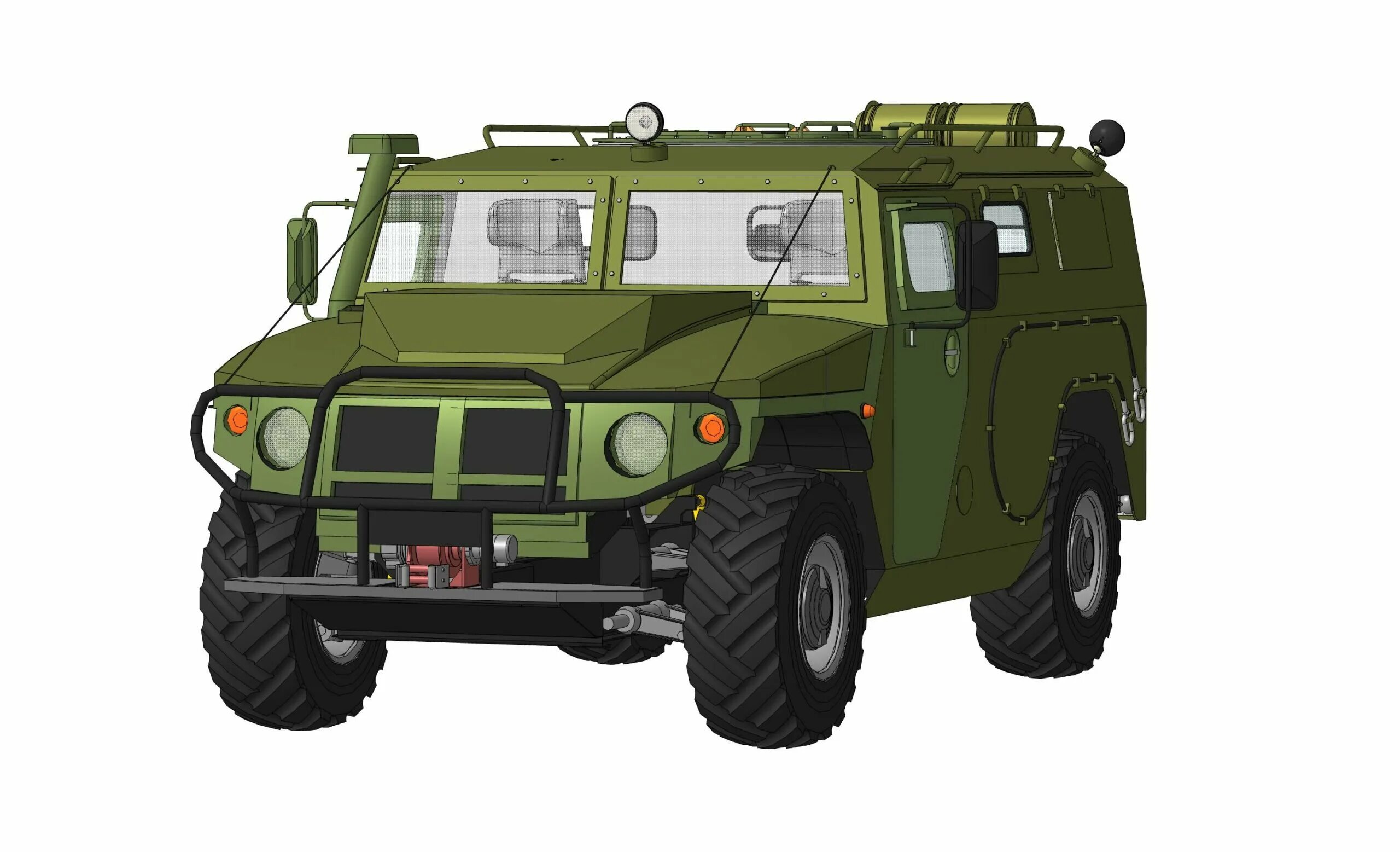 Gaz 3d model