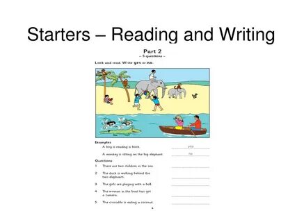 Starters speaking
