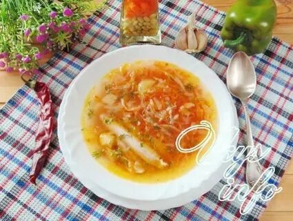 Щи без картошки из свежей капусты калорийность