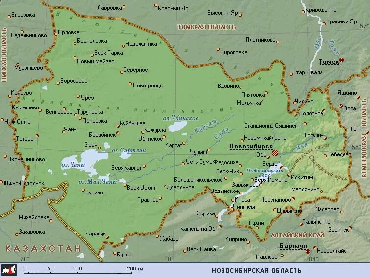 Сколько есть в новосибирске. Озеро Чаны на карте России. Озеро Чаны на карте Новосибирской. Карта Новосибирска и НСО. Новосибирск на карте Новосибирской области.