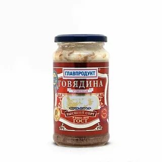 Тушенка в стекле