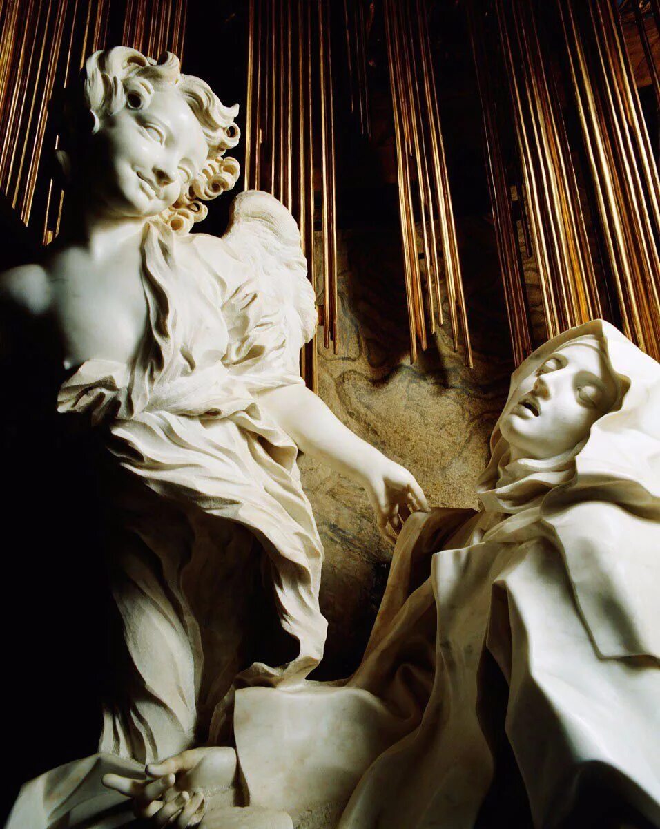 Лоренцо Бернини экстаз Святой Терезы. Скульптура Бернини экстаз св Терезы. Лоренцо Бернини скульптура экстаз Святой Терезы.