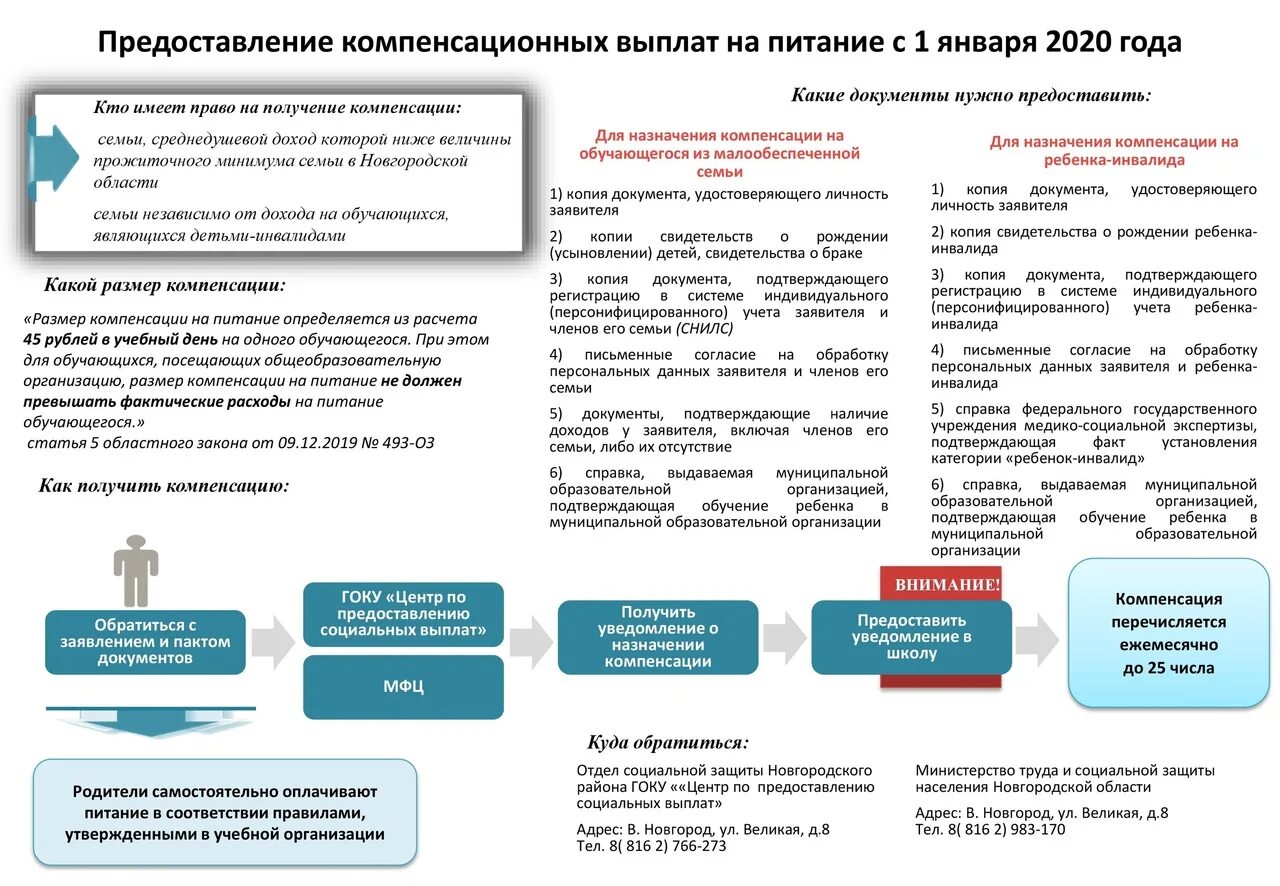 Социальные выплаты ребенку инвалиду. Компенсация за питание. Компенсационные выплаты. Компенсация за питание детям инвалидам обучающимся на дому. Документы для получения социальной выплаты на ребенка инвалида.