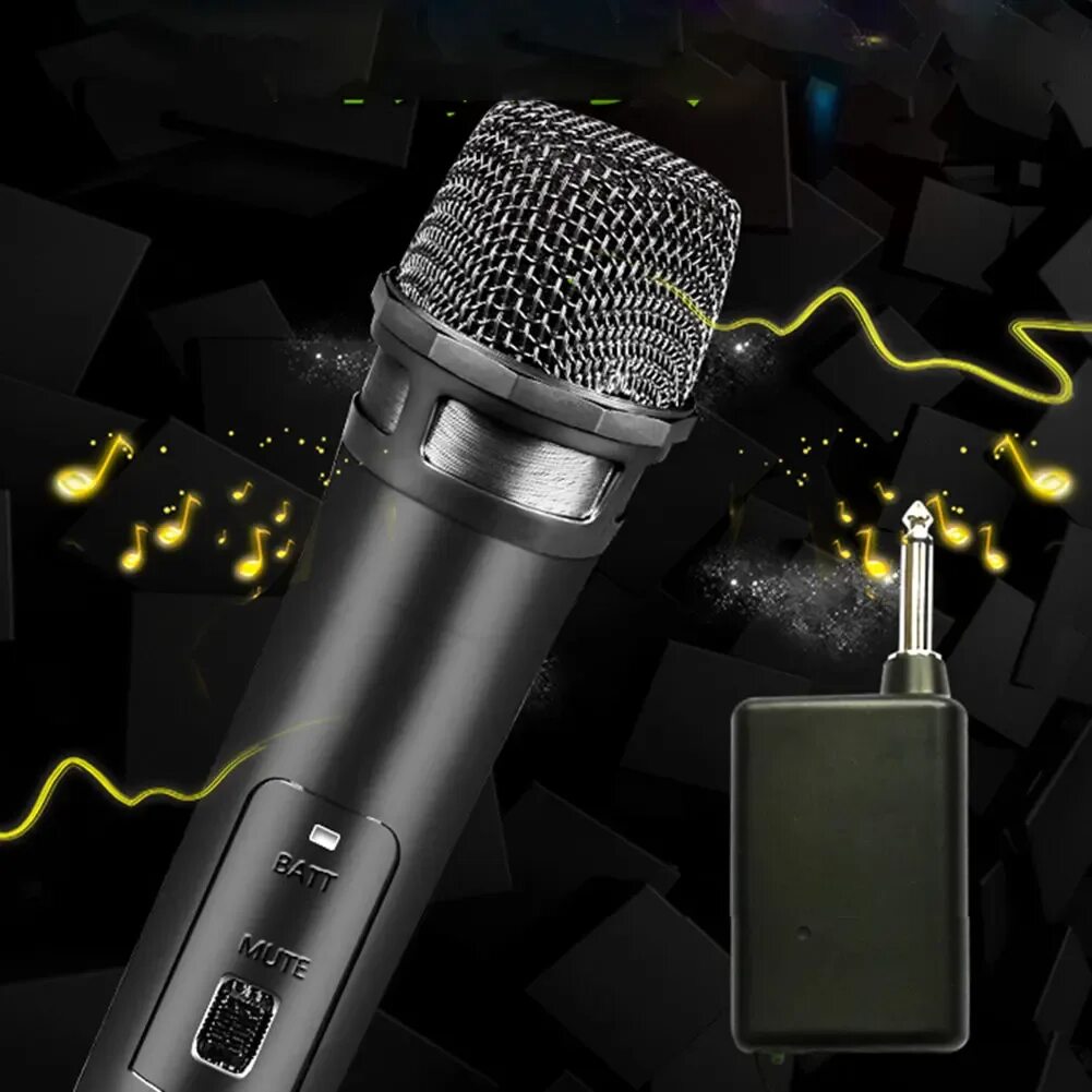 Микрофон беспроводной сценический v12. Микрофон Fifine ampligame. Микрофон на батарейках. Микрофон для домашнего караоке.