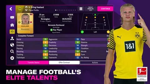 Football manager mobile