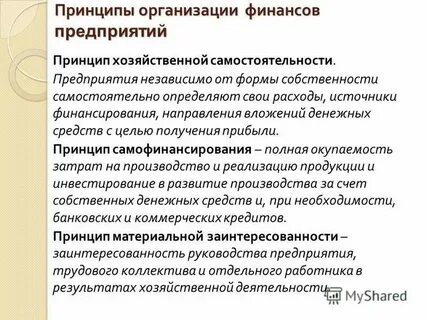 Принцип независимого предприятия
