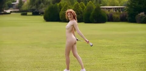 Braless golfer - kanotie.com.