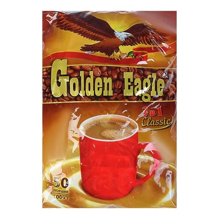 Кофе игл. Кофе Golden Eagle 3в1 20г. Голден игл кофе 3 в 1. Кофе 3 в 1 "Golden Eagle Classic" 20 г. Кофейный напиток Golden Eagle Classic 3в1 20г.