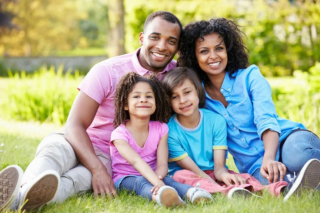 Американская семья. Счастливая американская семья. Афроамериканская семья. Афро-европейские семьи. Families couples only