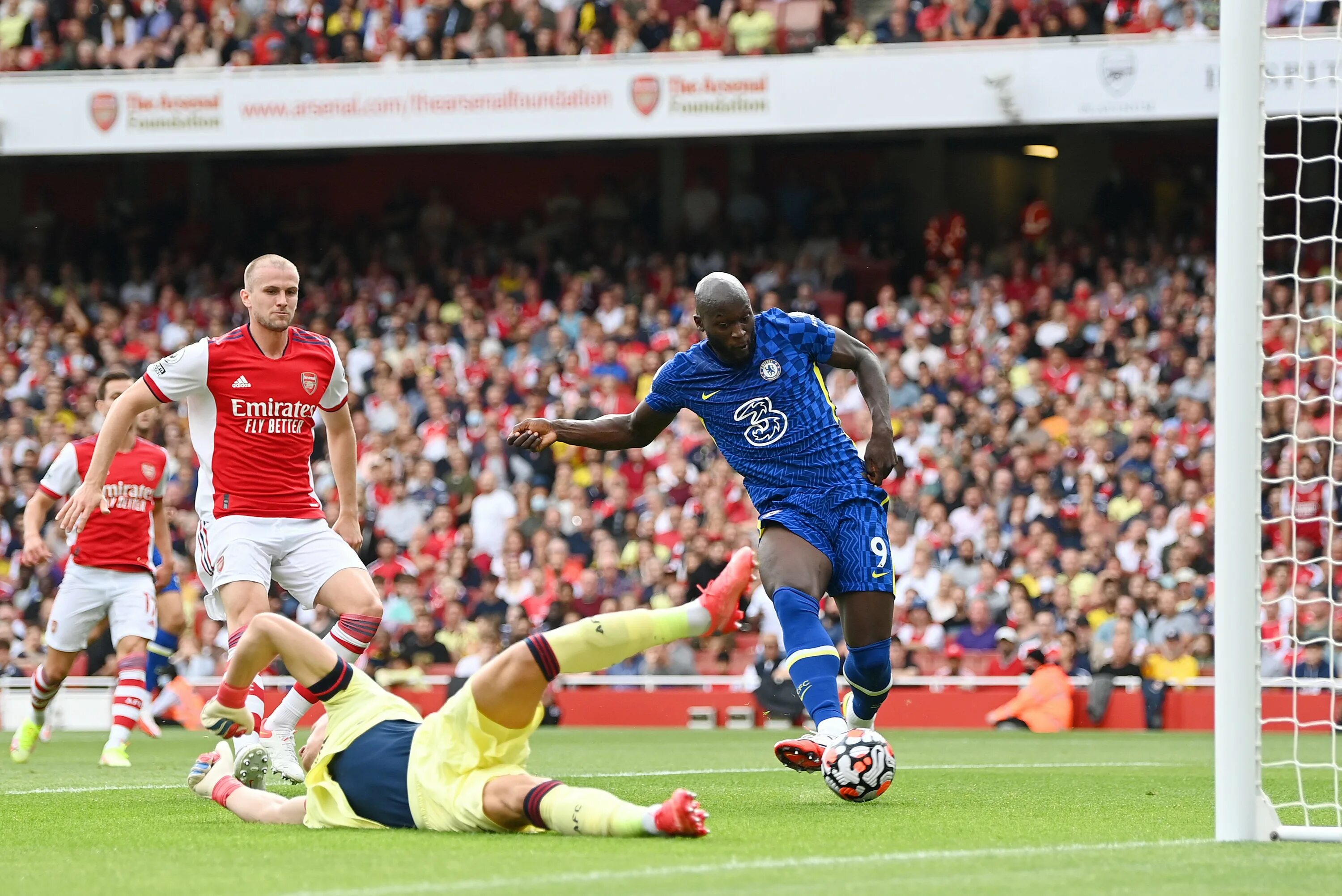 Lukaku vs Arsenal 2021.