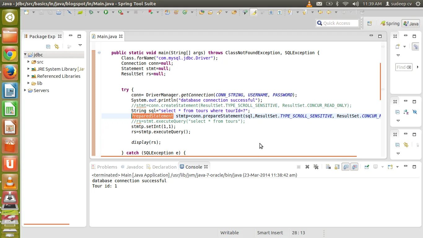 A connection was successfully. Стейтмент JDBC. JDBC java. Select java примеры. PREPAREDSTATEMENT java.