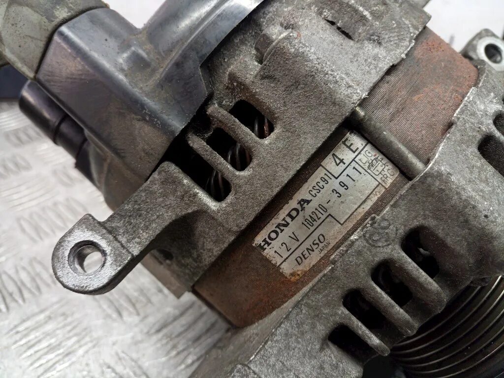 4. Генератор денсо 1021. Генератор аккорд 7. Генератор хонда аккорд. 4.