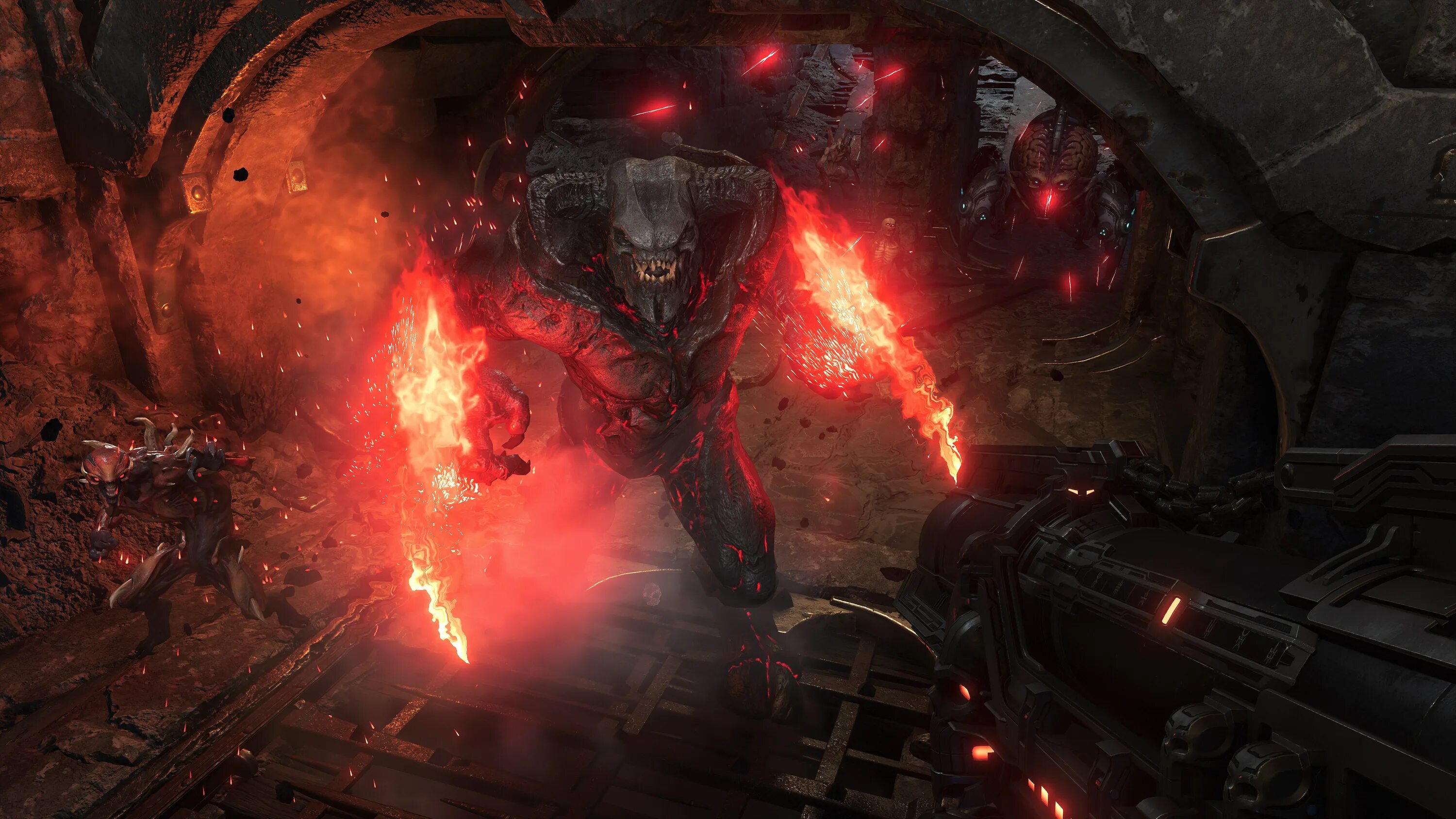 Как я играл в doom eternal dlc. Doom eternal. твердыня стражей doom eternal.