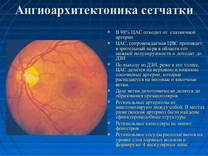 Болит сетчатка глаза