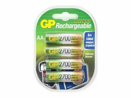 Аккумуляторная батарейка gp 270aahc