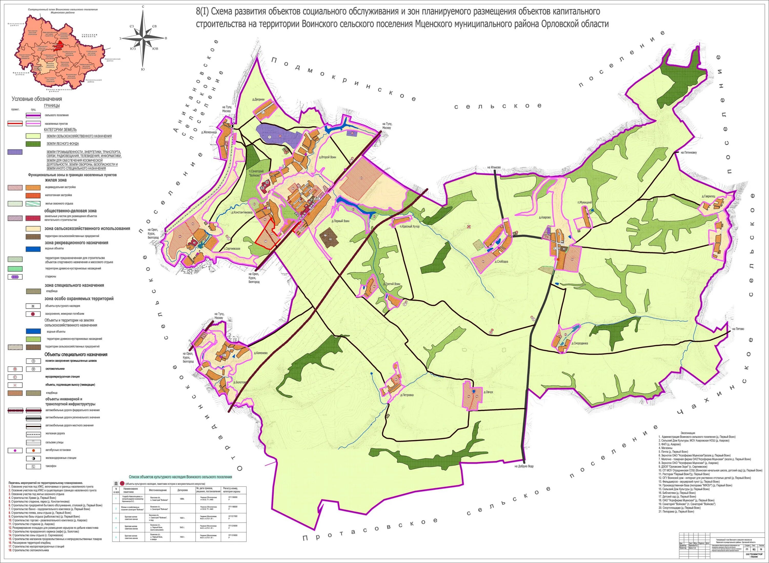 генеральный план рахьинского городского поселения. проект детского сада. объекты социально-культурного назначения. другие социальные объекты городского поселения. другие социальные объекты городского поселения.