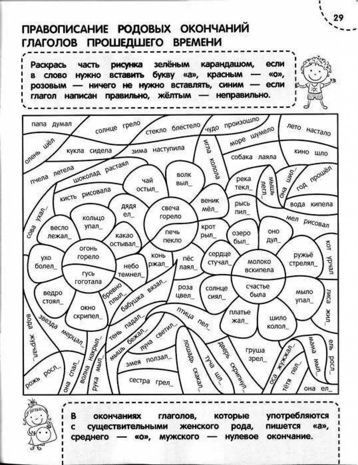 Раскраска по русскому 3 класс. Раскраска русский язык. Раскраски с заданиями по русскому языку. Раскраски по русскому я. Разукрашка части речи.