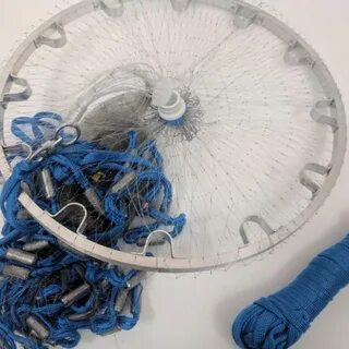Кастинговая сеть с кольцом