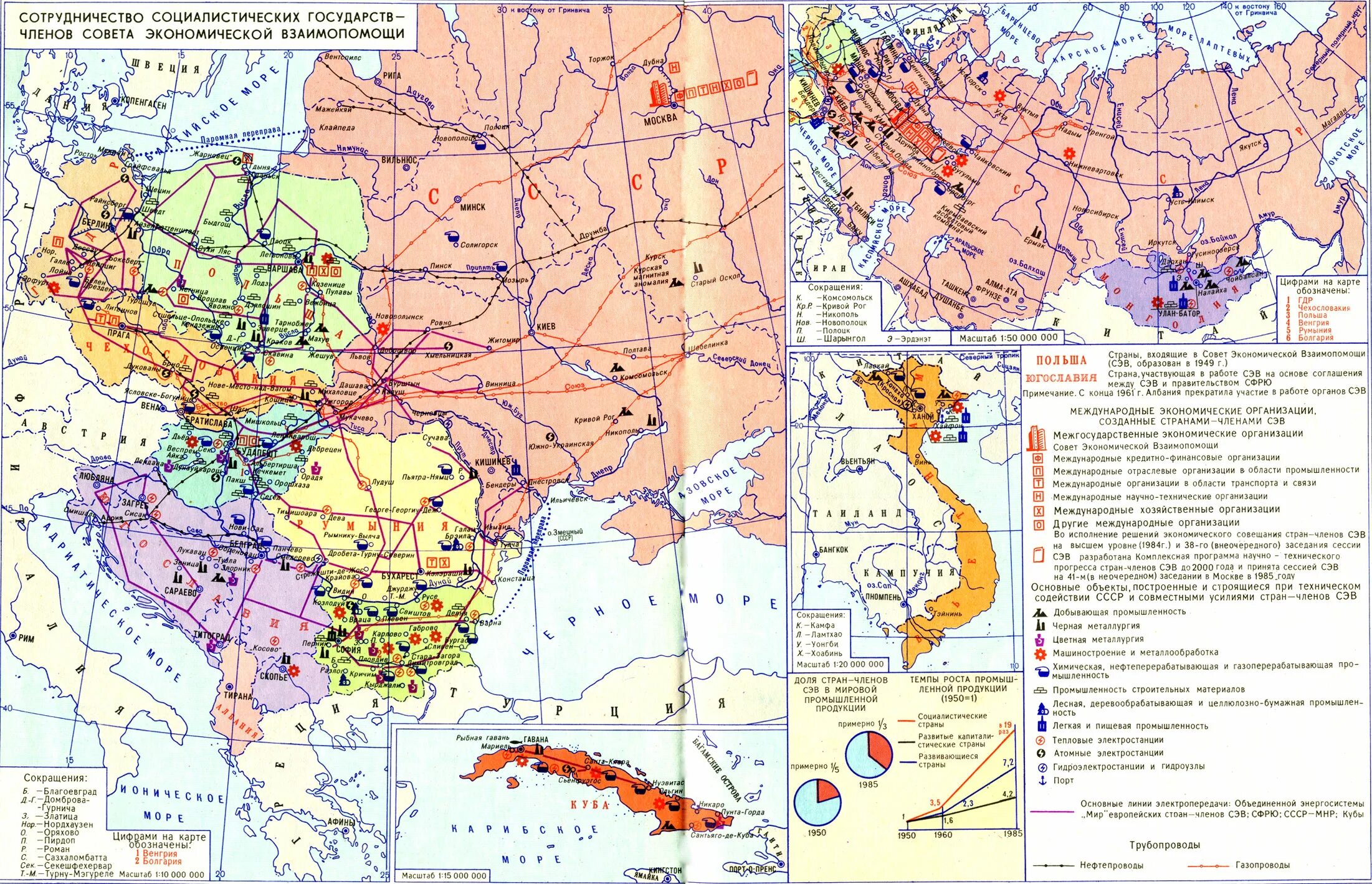 Социалистические страны 1960 1980