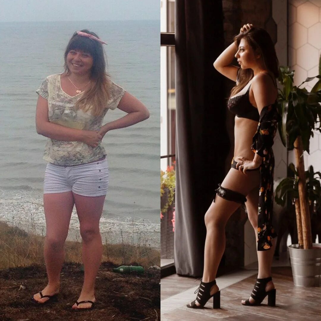 Похудение до 48 кг. Фото до и после похудения с листом. Эда до и после похудения.