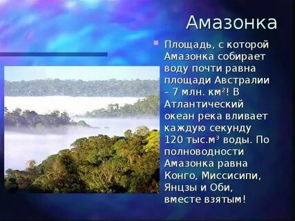 К какому океану относится амазонка