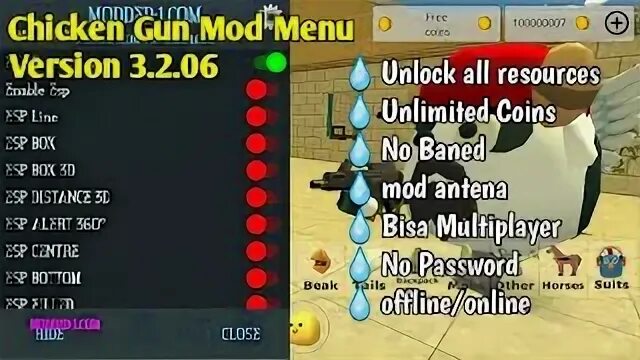 Chicken gun mod menu 3.6 0. Chicken gun mod menu 3.6 0