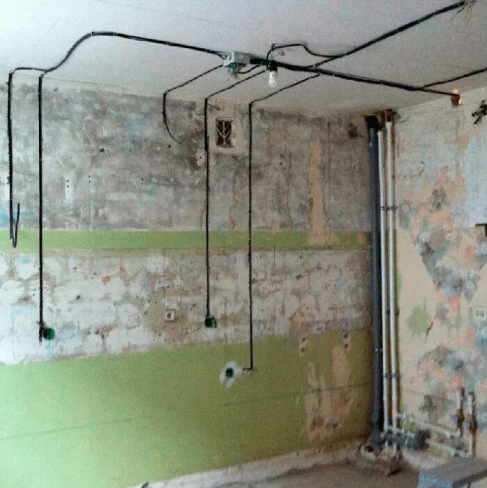 Как сделать новую проводку