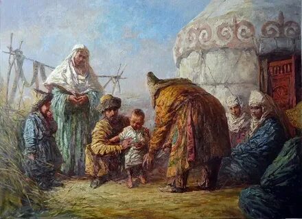 Казахская воспитание