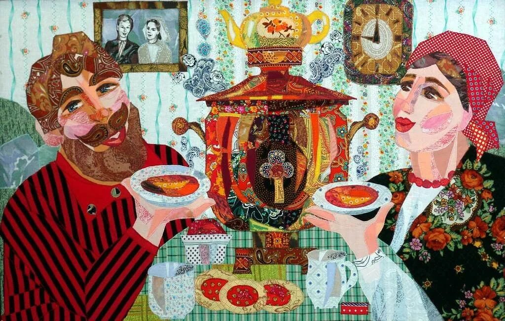 Есть из блюдцев