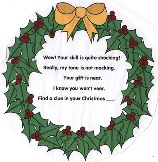 Christmas riddles