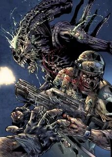 Aliens destroy