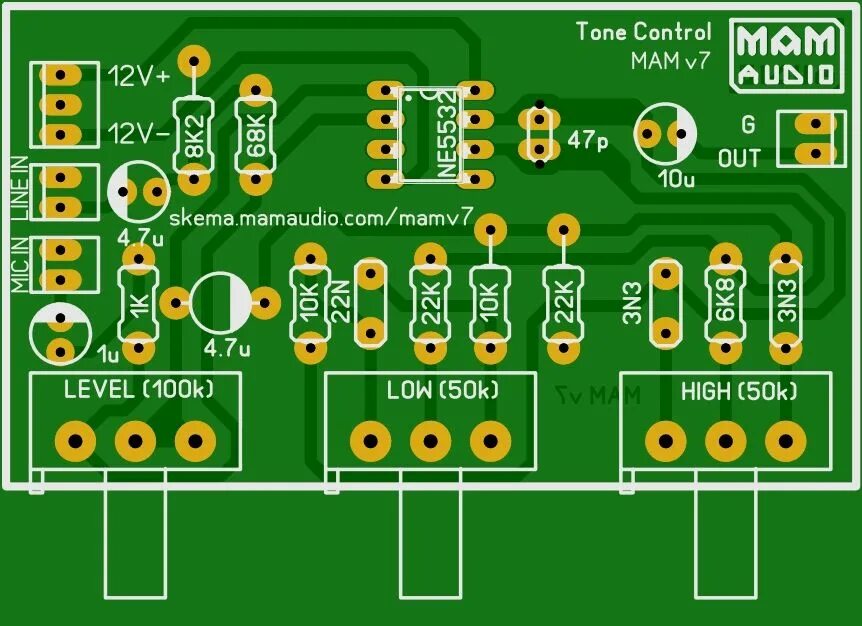 Tone Control Graphics.