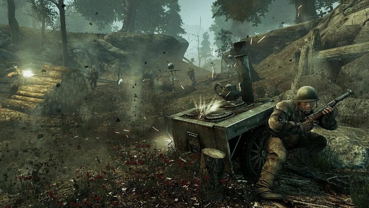 Играть вторую мировую войну игру