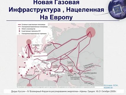 Европа инфраструктура