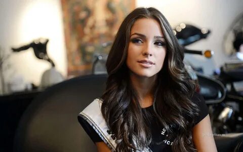 Download Olivia Culpo stuns in a glamorous photoshoot Wallpaper Wallpapers.com